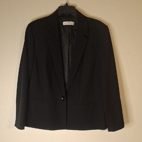Kasper Women's Black Blazer - Picture 1 of 7